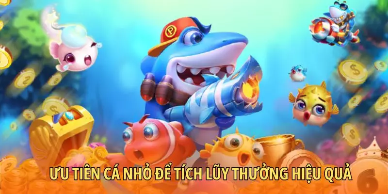 Ưu tiên cá nhỏ để tích lũy thưởng hiệu quả