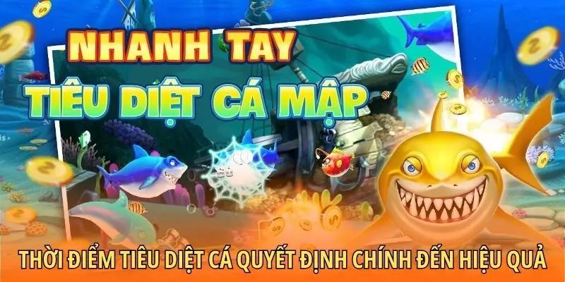 Thời điểm tiêu diệt cá quyết định chính đến hiệu quả